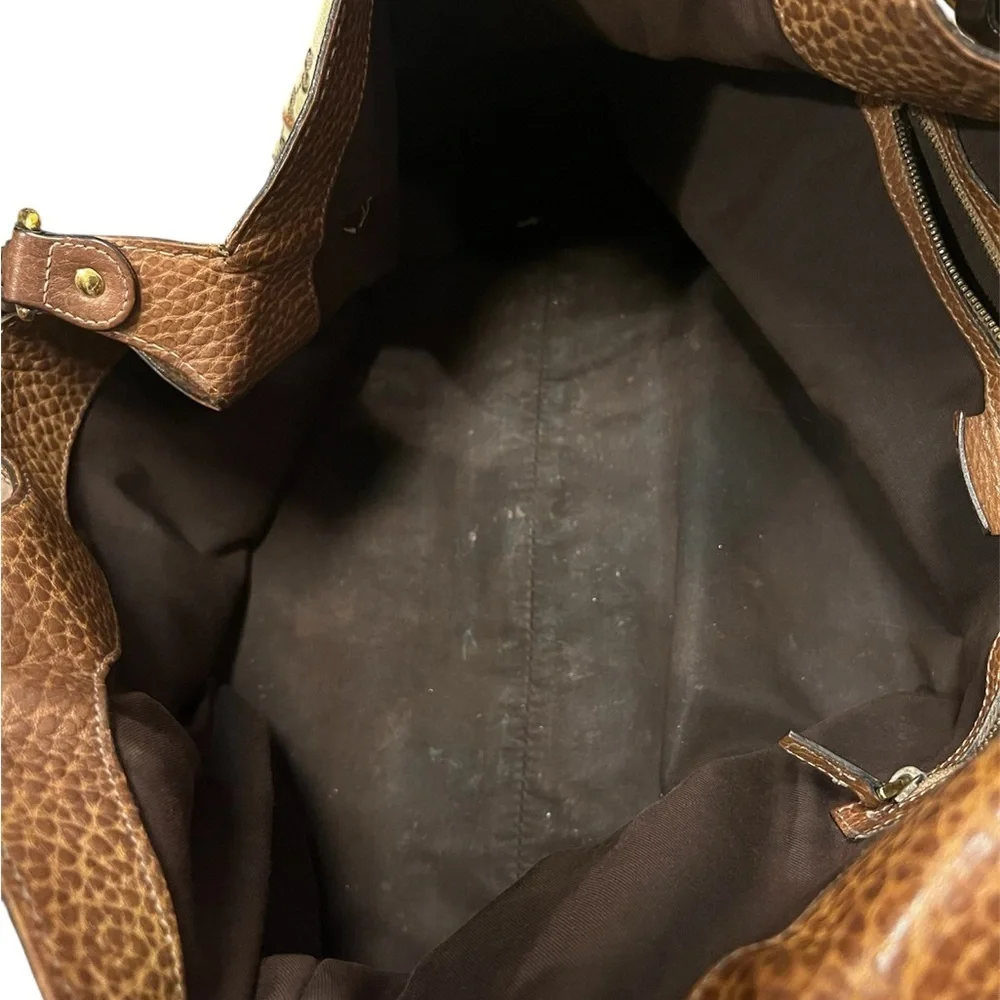 Gucci Brown and Tan Shoulder Bag - Picture 5 of 15